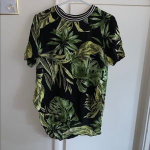Top Shop Tropical Tee